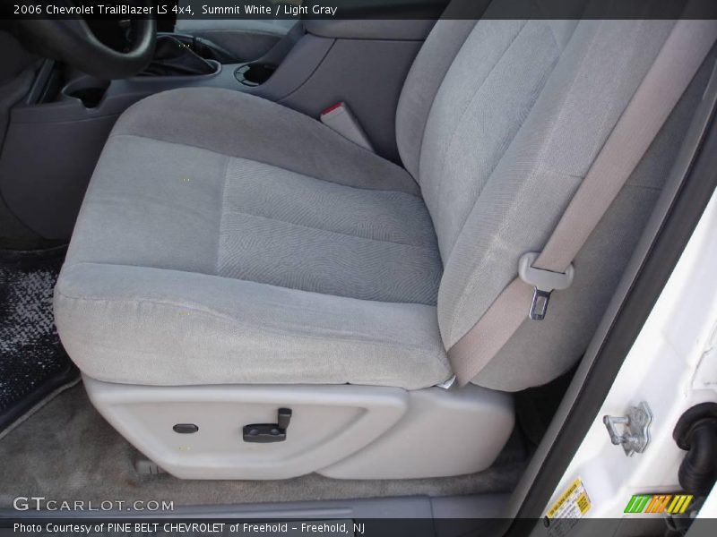 Summit White / Light Gray 2006 Chevrolet TrailBlazer LS 4x4