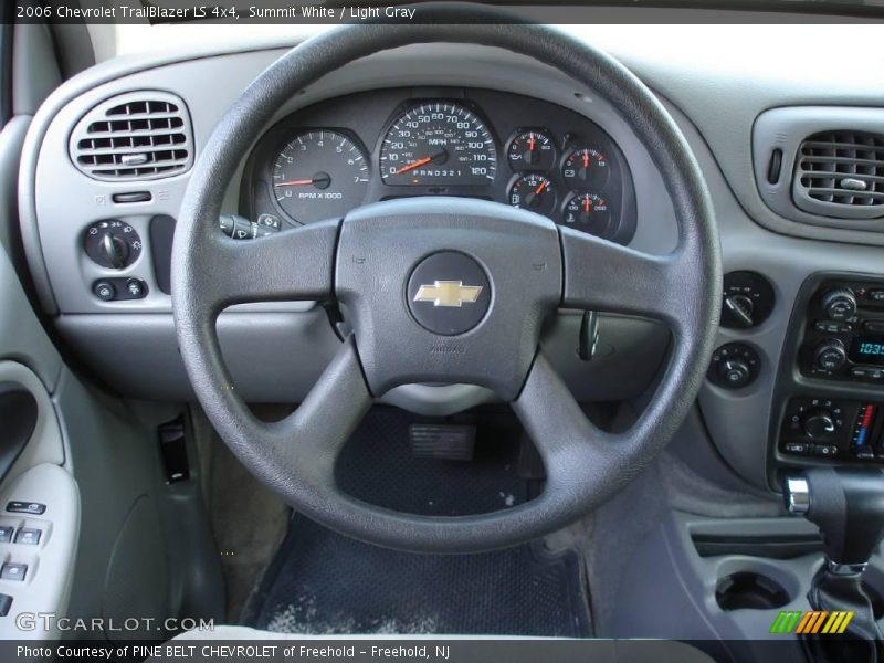 Summit White / Light Gray 2006 Chevrolet TrailBlazer LS 4x4