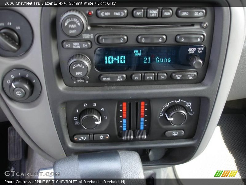 Summit White / Light Gray 2006 Chevrolet TrailBlazer LS 4x4