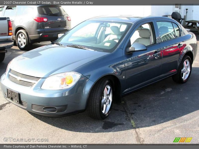 Blue Granite Metallic / Gray 2007 Chevrolet Cobalt LT Sedan