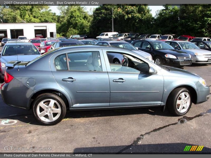 Blue Granite Metallic / Gray 2007 Chevrolet Cobalt LT Sedan