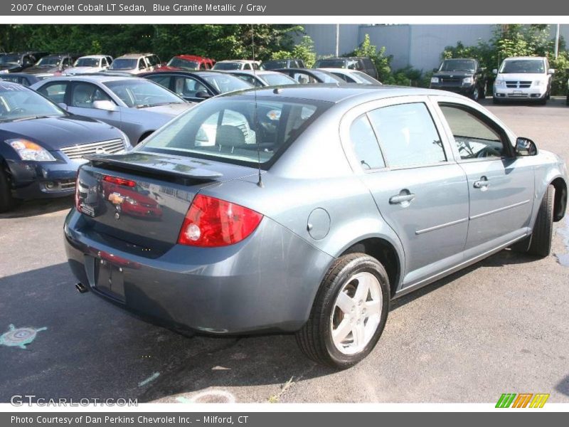 Blue Granite Metallic / Gray 2007 Chevrolet Cobalt LT Sedan