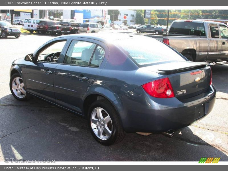 Blue Granite Metallic / Gray 2007 Chevrolet Cobalt LT Sedan