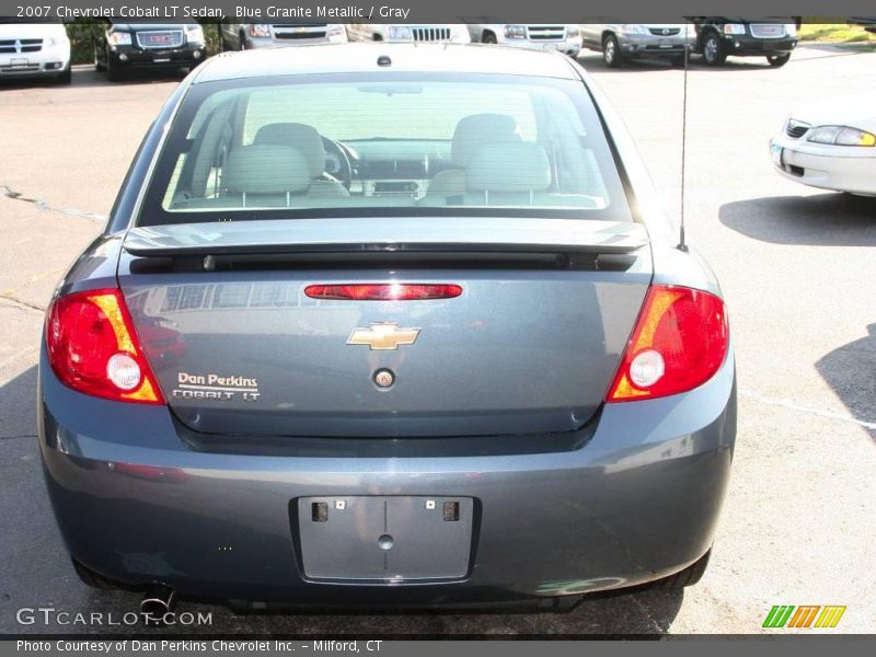Blue Granite Metallic / Gray 2007 Chevrolet Cobalt LT Sedan