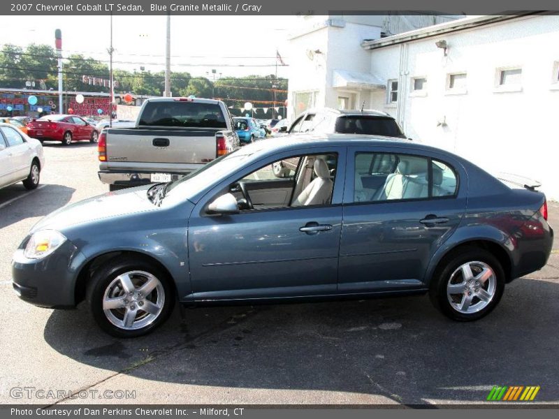 Blue Granite Metallic / Gray 2007 Chevrolet Cobalt LT Sedan