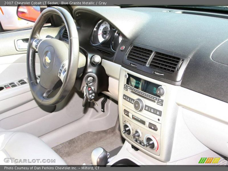 Blue Granite Metallic / Gray 2007 Chevrolet Cobalt LT Sedan