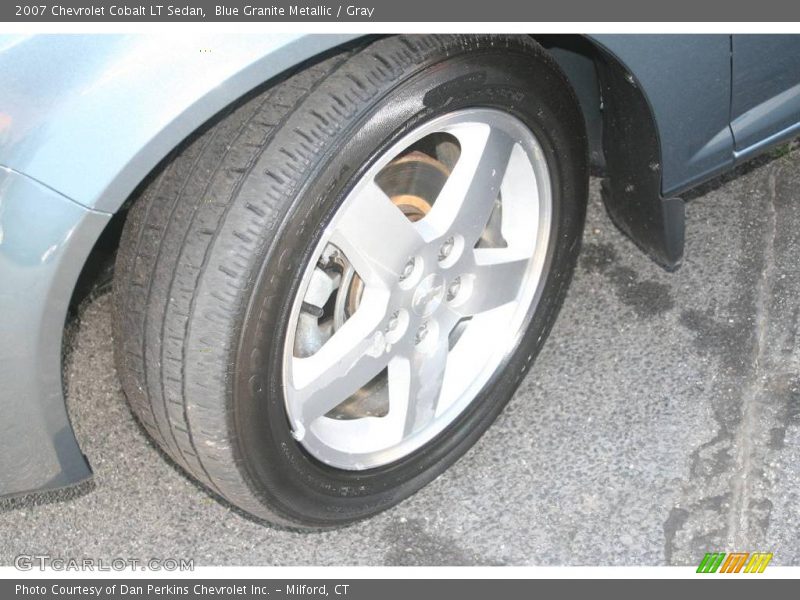 Blue Granite Metallic / Gray 2007 Chevrolet Cobalt LT Sedan