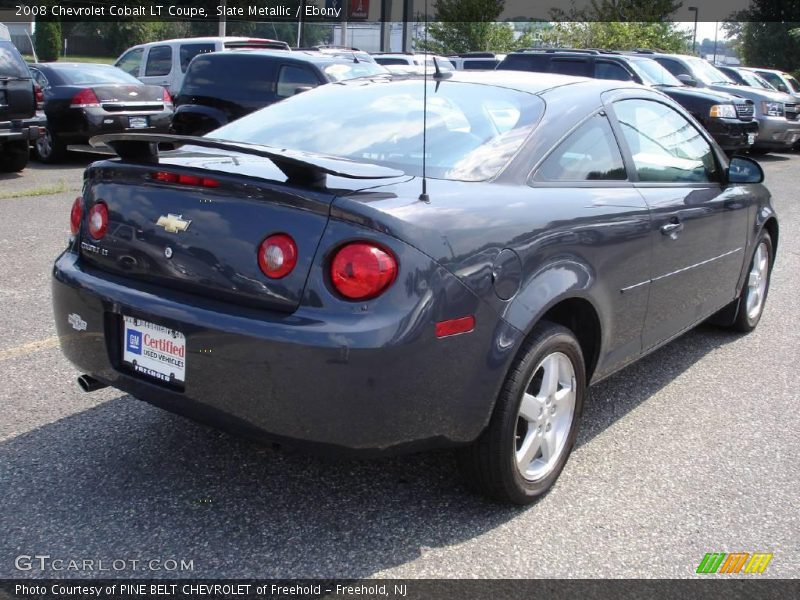 Slate Metallic / Ebony 2008 Chevrolet Cobalt LT Coupe