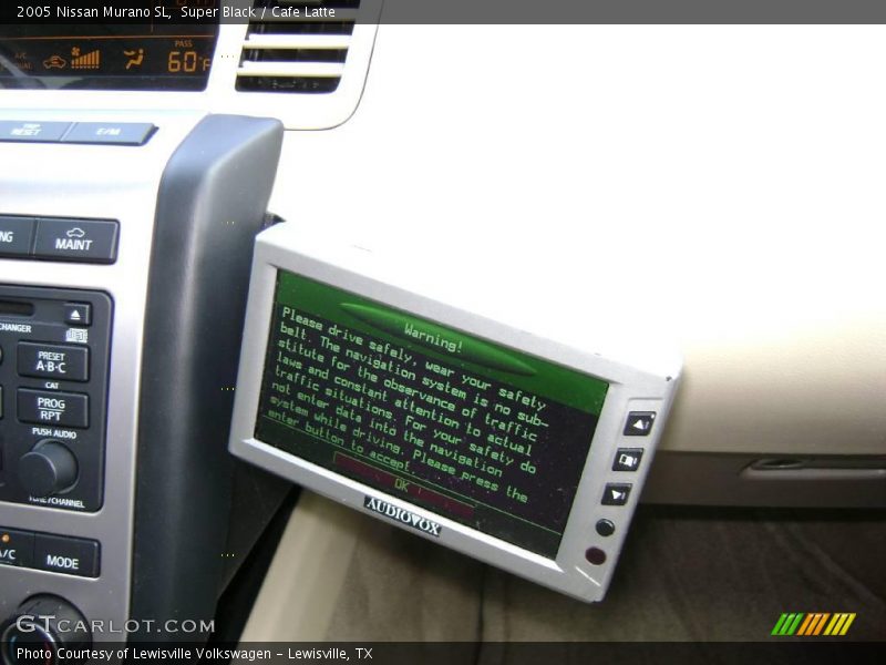 Super Black / Cafe Latte 2005 Nissan Murano SL