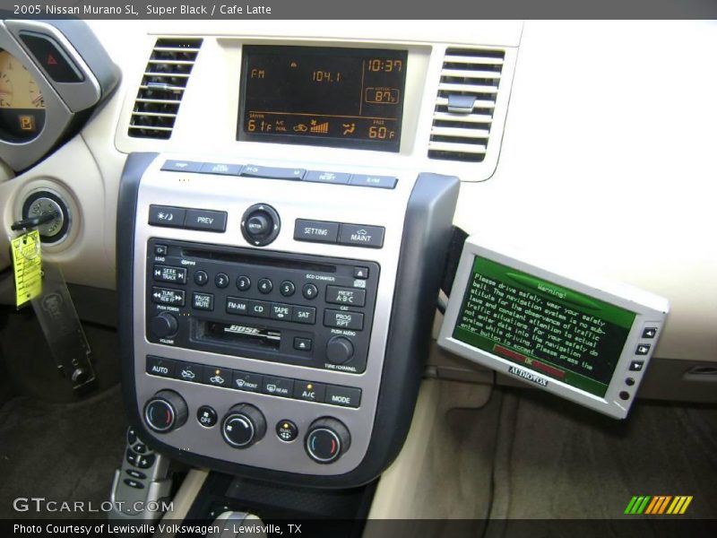 Super Black / Cafe Latte 2005 Nissan Murano SL