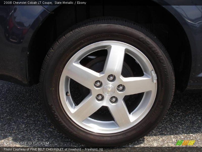 Slate Metallic / Ebony 2008 Chevrolet Cobalt LT Coupe