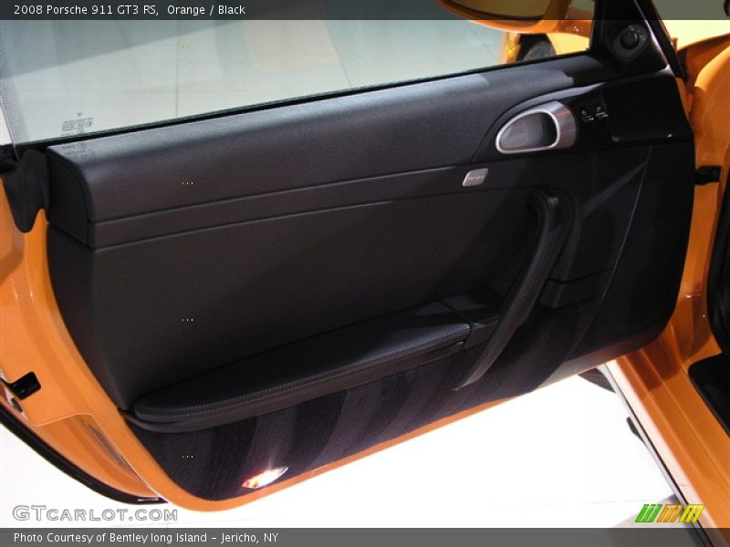 Orange / Black 2008 Porsche 911 GT3 RS