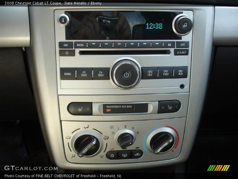 Slate Metallic / Ebony 2008 Chevrolet Cobalt LT Coupe