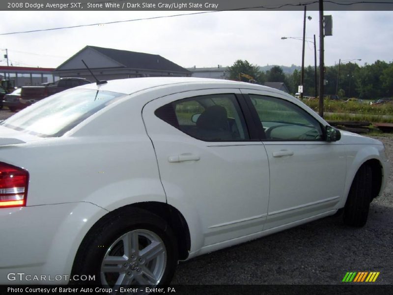 Stone White / Dark Slate Gray/Light Slate Gray 2008 Dodge Avenger SXT