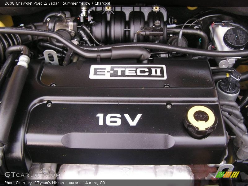Summer Yellow / Charcoal 2008 Chevrolet Aveo LS Sedan