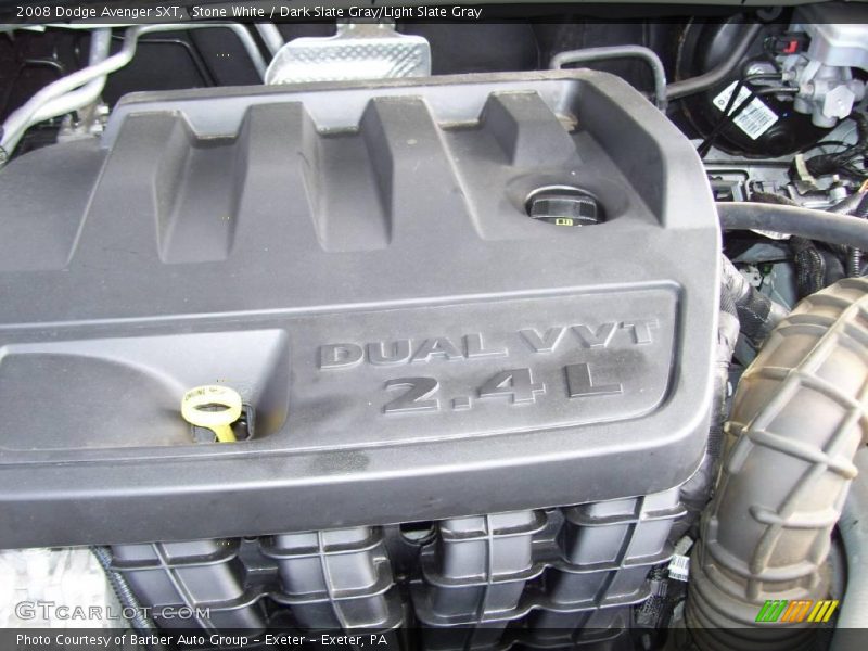 Stone White / Dark Slate Gray/Light Slate Gray 2008 Dodge Avenger SXT