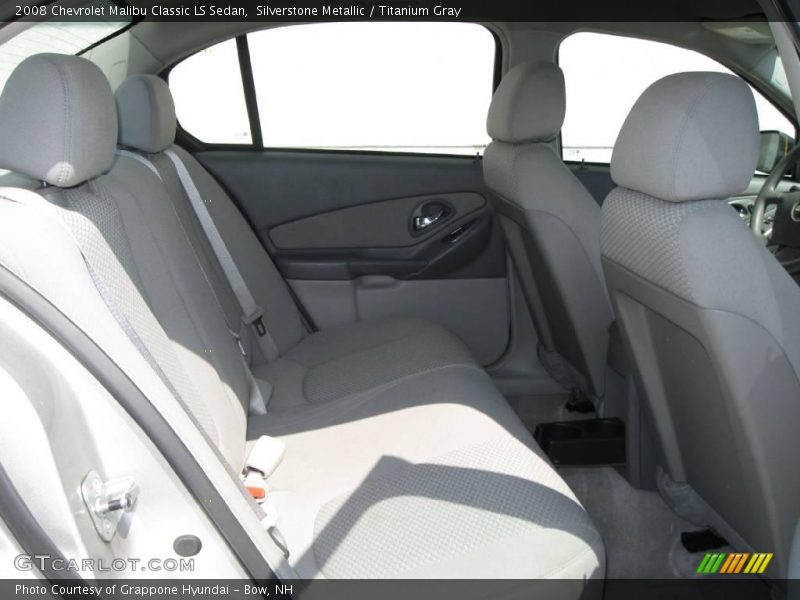 Silverstone Metallic / Titanium Gray 2008 Chevrolet Malibu Classic LS Sedan