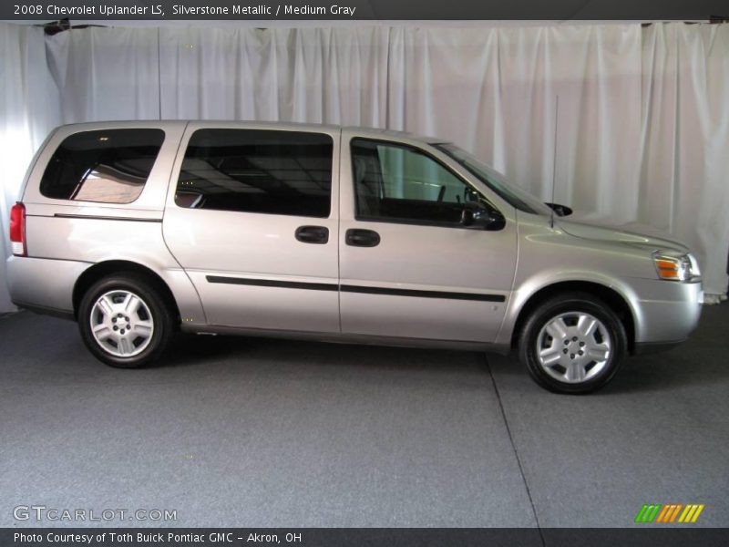 Silverstone Metallic / Medium Gray 2008 Chevrolet Uplander LS