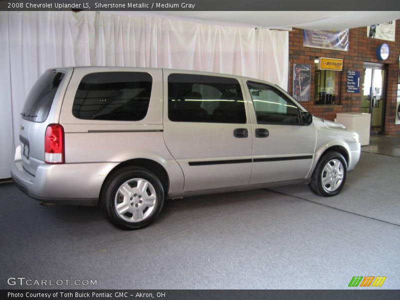 Silverstone Metallic / Medium Gray 2008 Chevrolet Uplander LS