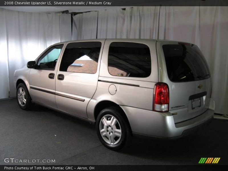 Silverstone Metallic / Medium Gray 2008 Chevrolet Uplander LS