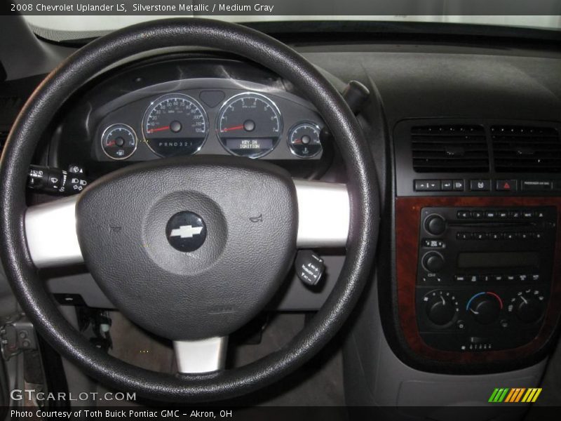 Silverstone Metallic / Medium Gray 2008 Chevrolet Uplander LS