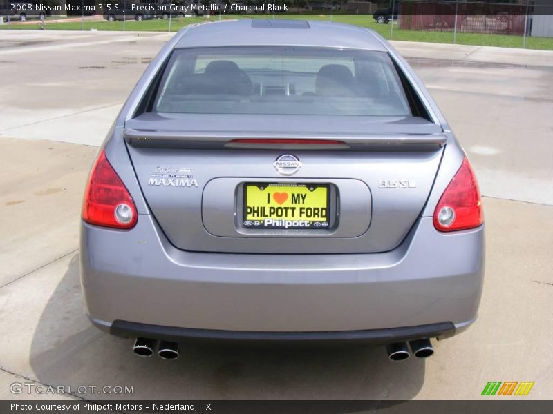 Precision Gray Metallic / Charcoal Black 2008 Nissan Maxima 3.5 SL
