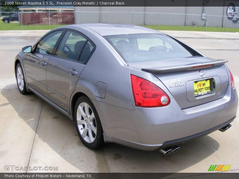 Precision Gray Metallic / Charcoal Black 2008 Nissan Maxima 3.5 SL