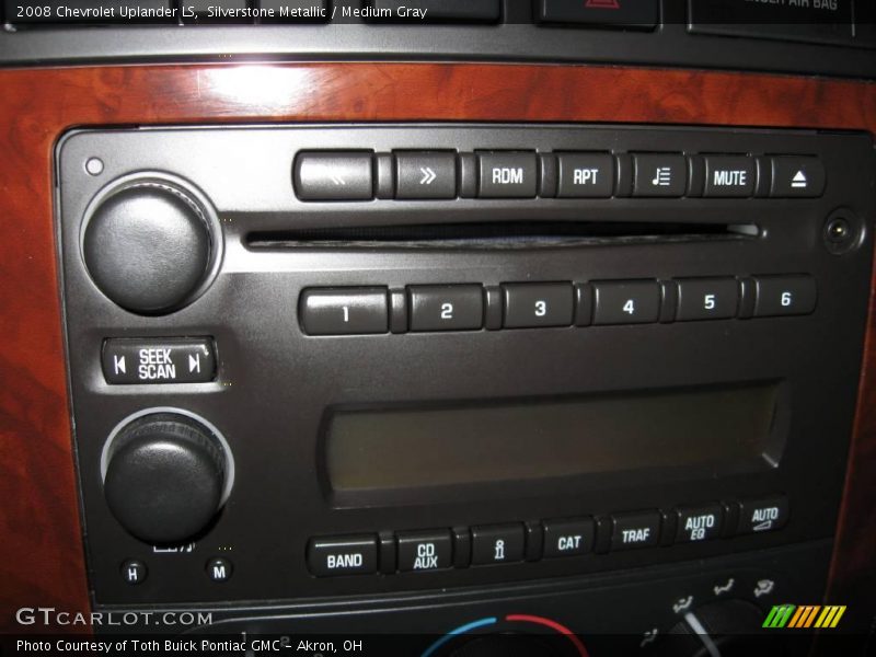 Silverstone Metallic / Medium Gray 2008 Chevrolet Uplander LS
