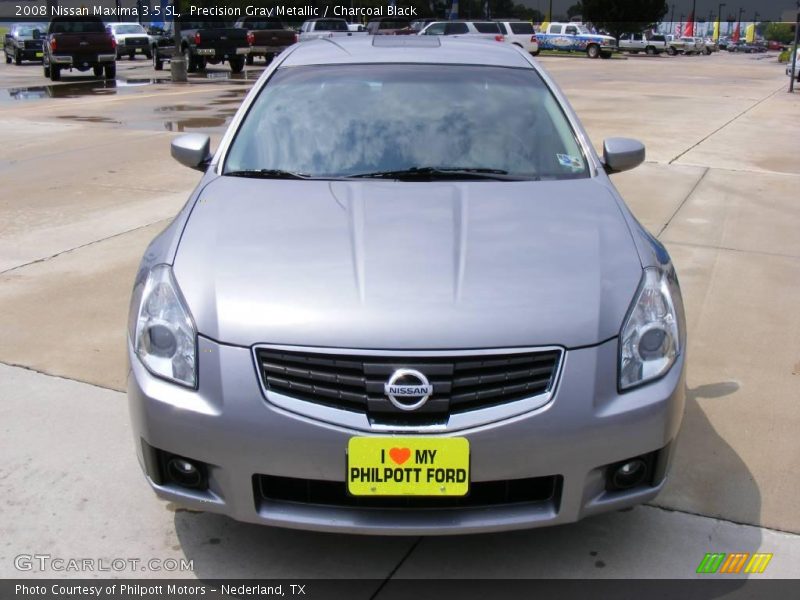 Precision Gray Metallic / Charcoal Black 2008 Nissan Maxima 3.5 SL