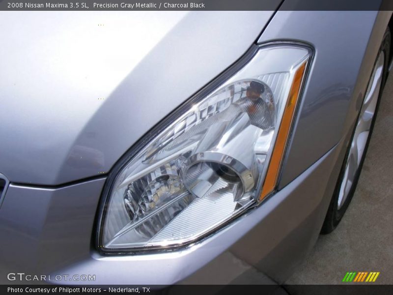Precision Gray Metallic / Charcoal Black 2008 Nissan Maxima 3.5 SL