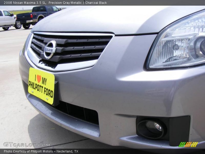 Precision Gray Metallic / Charcoal Black 2008 Nissan Maxima 3.5 SL