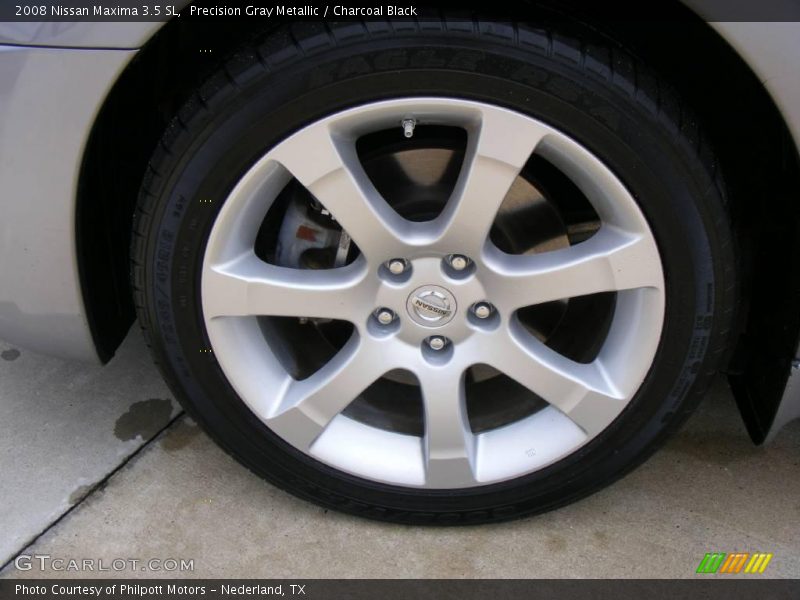 Precision Gray Metallic / Charcoal Black 2008 Nissan Maxima 3.5 SL
