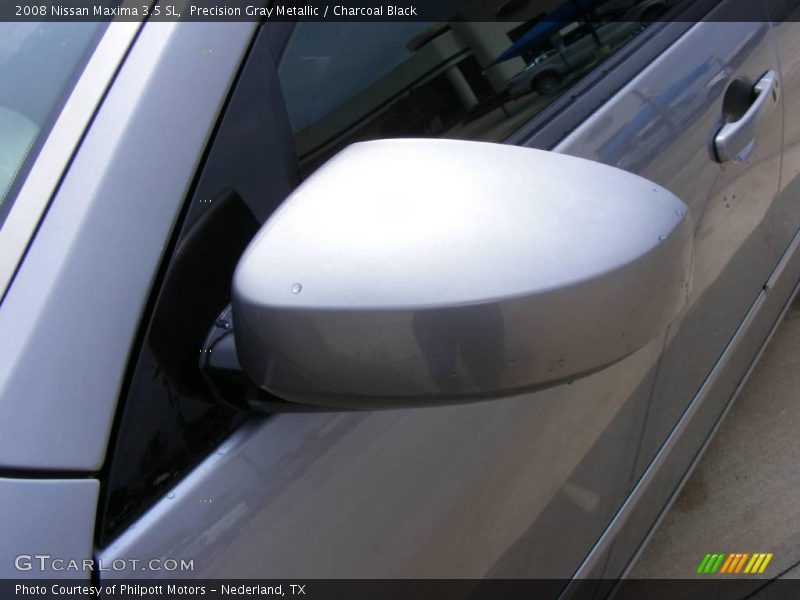 Precision Gray Metallic / Charcoal Black 2008 Nissan Maxima 3.5 SL