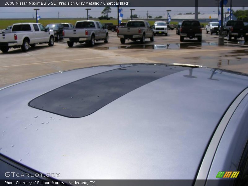 Precision Gray Metallic / Charcoal Black 2008 Nissan Maxima 3.5 SL