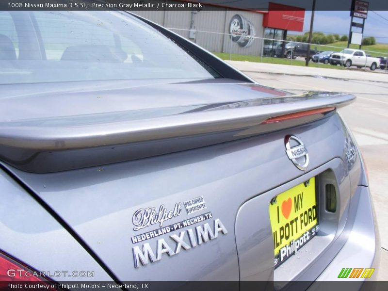 Precision Gray Metallic / Charcoal Black 2008 Nissan Maxima 3.5 SL