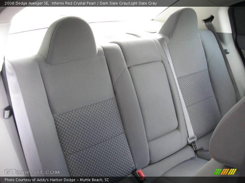 Inferno Red Crystal Pearl / Dark Slate Gray/Light Slate Gray 2008 Dodge Avenger SE