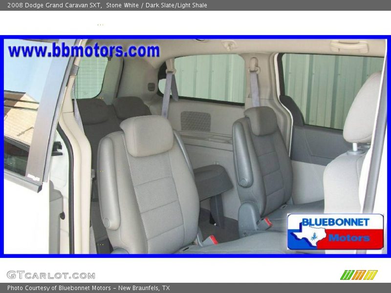 Stone White / Dark Slate/Light Shale 2008 Dodge Grand Caravan SXT
