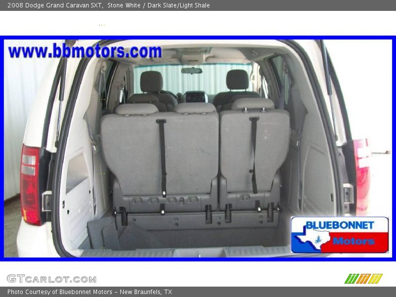 Stone White / Dark Slate/Light Shale 2008 Dodge Grand Caravan SXT