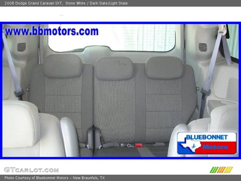 Stone White / Dark Slate/Light Shale 2008 Dodge Grand Caravan SXT
