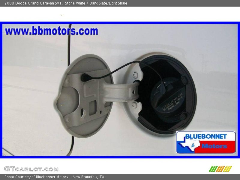 Stone White / Dark Slate/Light Shale 2008 Dodge Grand Caravan SXT