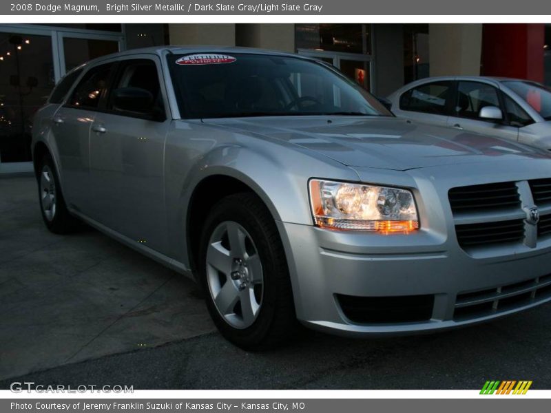 Bright Silver Metallic / Dark Slate Gray/Light Slate Gray 2008 Dodge Magnum