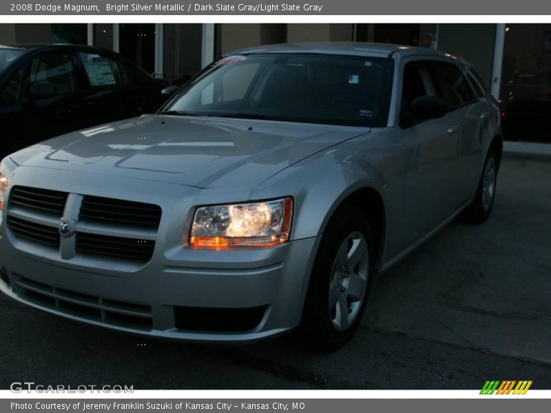 Bright Silver Metallic / Dark Slate Gray/Light Slate Gray 2008 Dodge Magnum