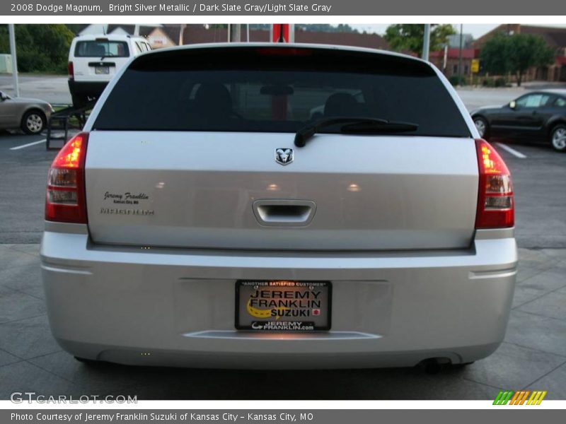 Bright Silver Metallic / Dark Slate Gray/Light Slate Gray 2008 Dodge Magnum