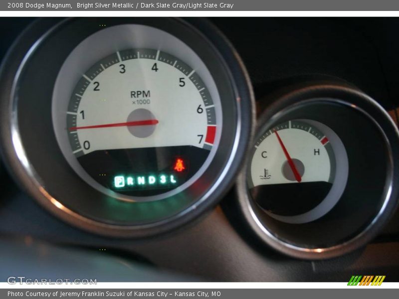 Bright Silver Metallic / Dark Slate Gray/Light Slate Gray 2008 Dodge Magnum