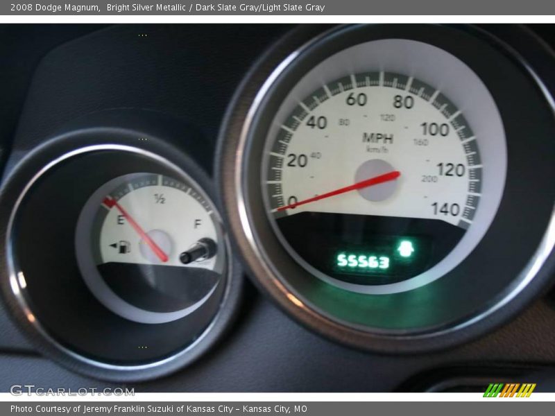 Bright Silver Metallic / Dark Slate Gray/Light Slate Gray 2008 Dodge Magnum