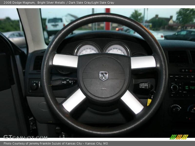 Bright Silver Metallic / Dark Slate Gray/Light Slate Gray 2008 Dodge Magnum