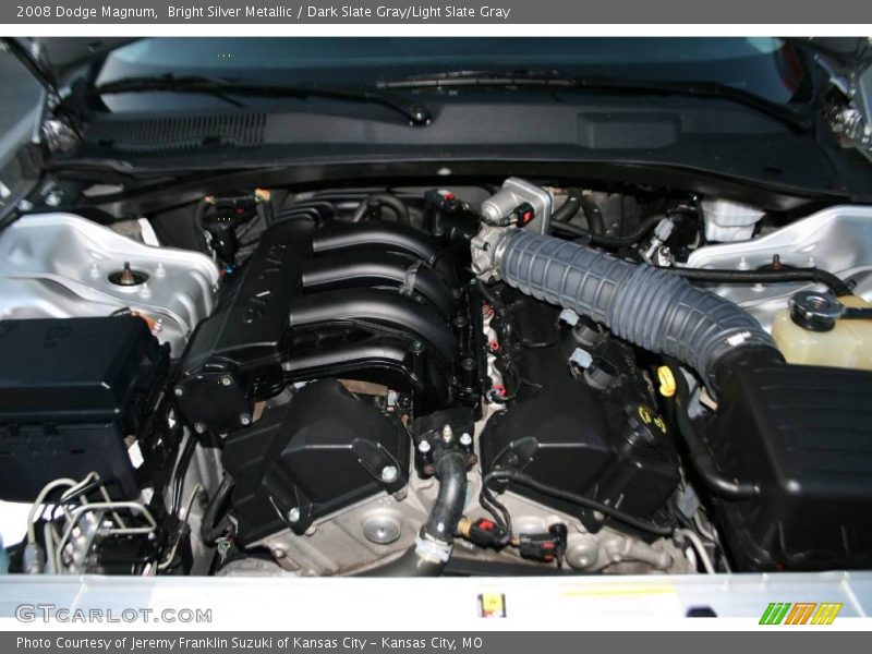 Bright Silver Metallic / Dark Slate Gray/Light Slate Gray 2008 Dodge Magnum