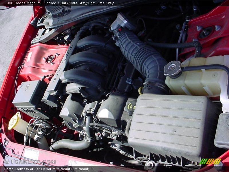 TorRed / Dark Slate Gray/Light Slate Gray 2008 Dodge Magnum