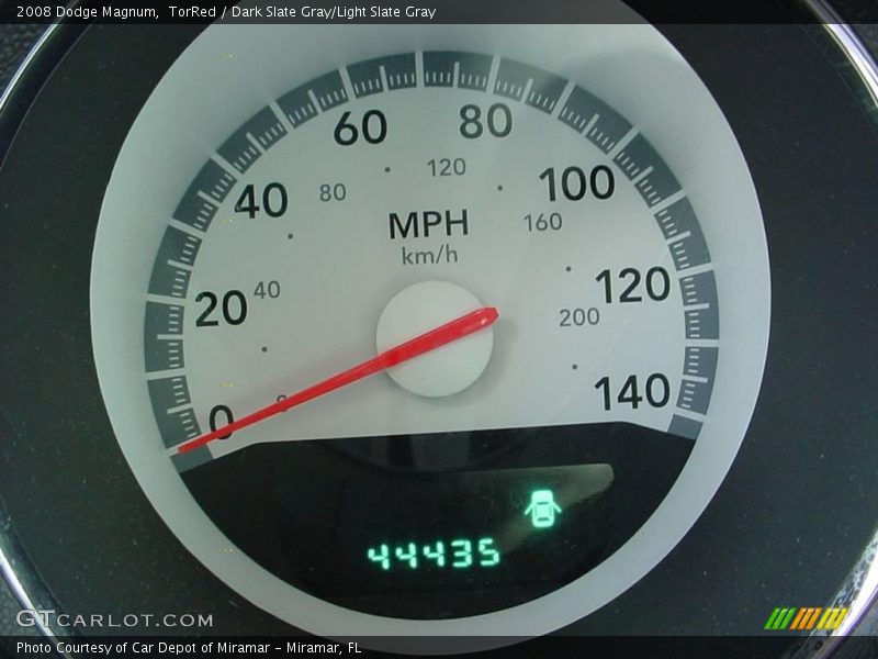 TorRed / Dark Slate Gray/Light Slate Gray 2008 Dodge Magnum