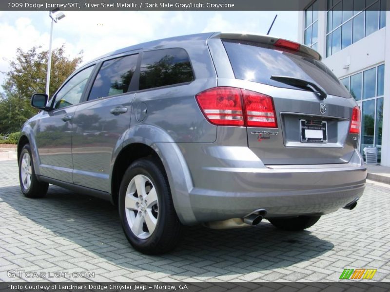 Silver Steel Metallic / Dark Slate Gray/Light Graystone 2009 Dodge Journey SXT